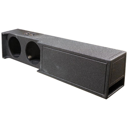 QPower "QBOMB" Dodge Ram Crew Cab '19-'26 Dual 10" Sealed Woofer Box