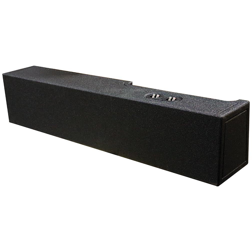 QPower "QBOMB" Dodge Ram Crew Cab '19-'26 Dual 10" Sealed Woofer Box