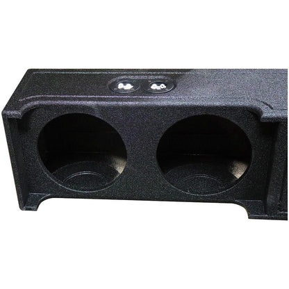QPower "QBOMB" Dodge Ram Crew Cab '19-'24 Dual 10" Sealed Woofer Box