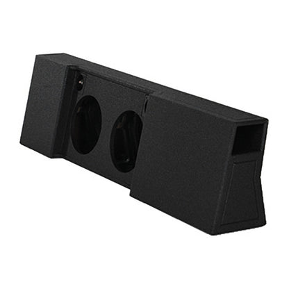 QPower "QBOMB" Ford F-Series Super Crew '09-'26 Dual 10" Vented Empty Woofer Box