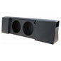 QPower "QBOMB" Ford F-Series Super Crew '09-'26 Dual 12" Vented Empty Woofer Box