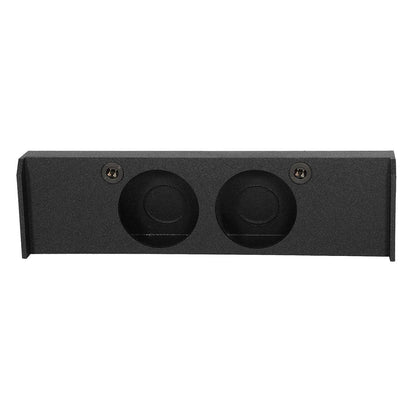 QPower Dual 10" Sealed Empty Woofer Enclosure - Ford '09-'26 F-150 Super Crew'17-'26 Ford F-250/350