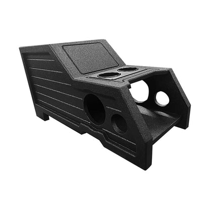QPower QBOMB '15-'26 F-150/ '17-'26 Super Duty Crew Cab Center Console Single 12" Vented Empty Woofe