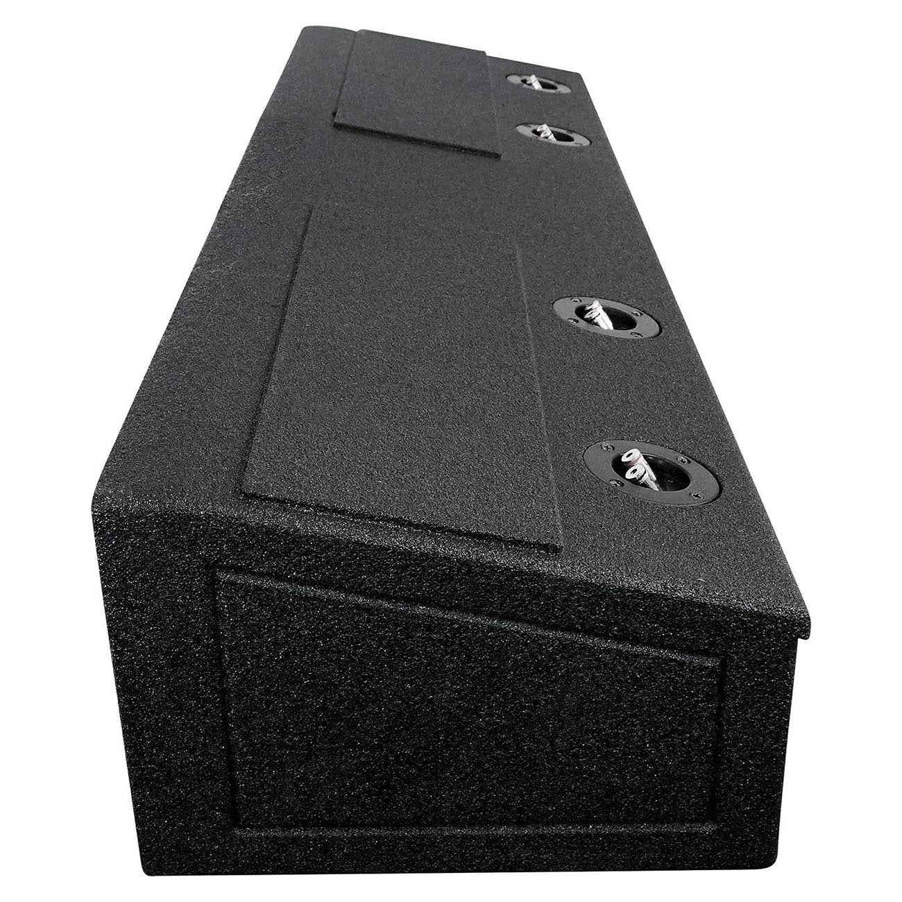 QPower â€œQBOMBâ€ Ford F-Series Super Crew '09-'24 Quad 8â€³ Empty Woofer Enclosure