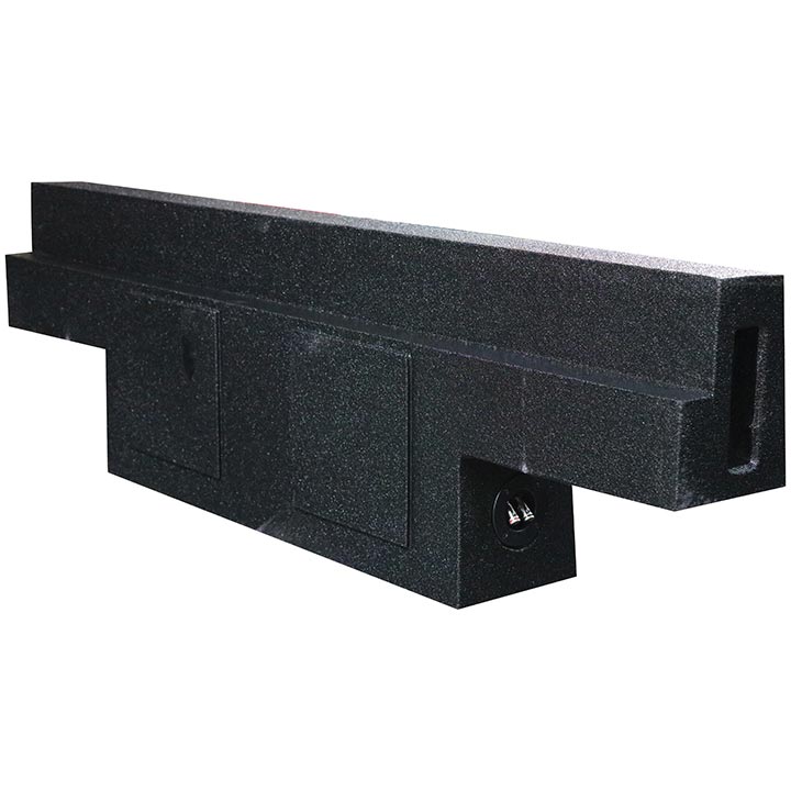 QPower "QBOMB" Chevy/GMC Crew Cab '04-'07 Dual 12" Vented Empty Woofer Enclosure