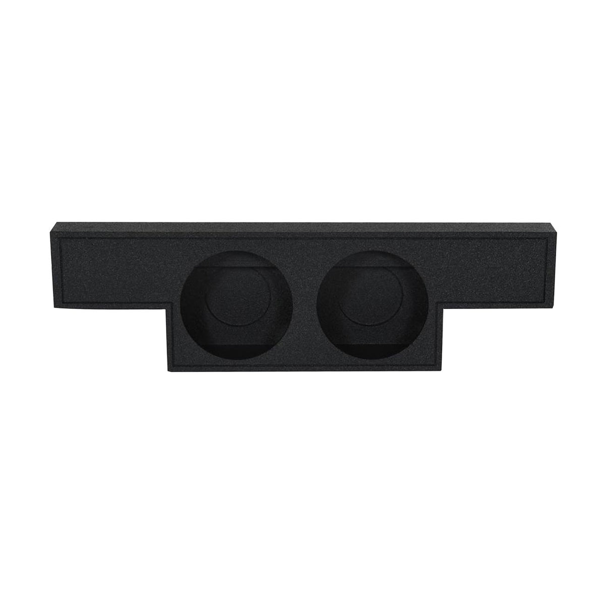 QPower "QBOMB" Chevy/GMC Crew Cab '04-'07 Dual 12" Vented Empty Woofer Enclosure