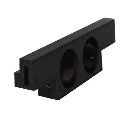 QPower "QBOMB" Chevy/GMC Crew Cab '04-'07 Dual 12" Vented Empty Woofer Enclosure