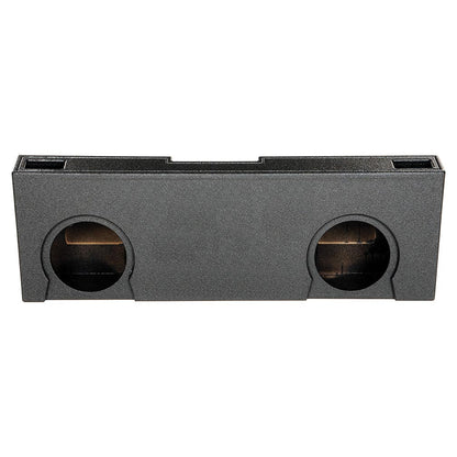 QPower "QBOMB" Chevy/GMC Crew Cab '07-'13 Dual 10" Vented Empty Woofer Box