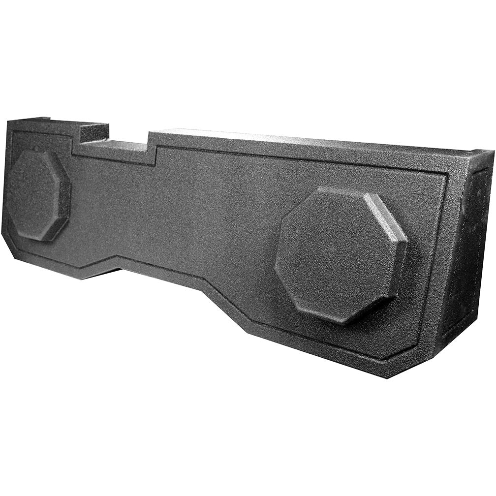 QPower "QBOMB" Chevy/GMC Crew Cab '14-'18 Dual 10" Empty Woofer Box