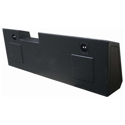 QPower Chevy/GMC Crew Cab or Double Cab '19 - '26 Dual 10" Sealed Woofer Enclosure