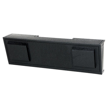 QPower "QBOMB" Chevy/GMC Crew Cab '07-'13 Dual 12" Empty Woofer Box