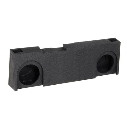 QPower "QBOMB" Chevy/GMC Crew Cab '14-'18 Dual 10" Vented Empty Woofer Box