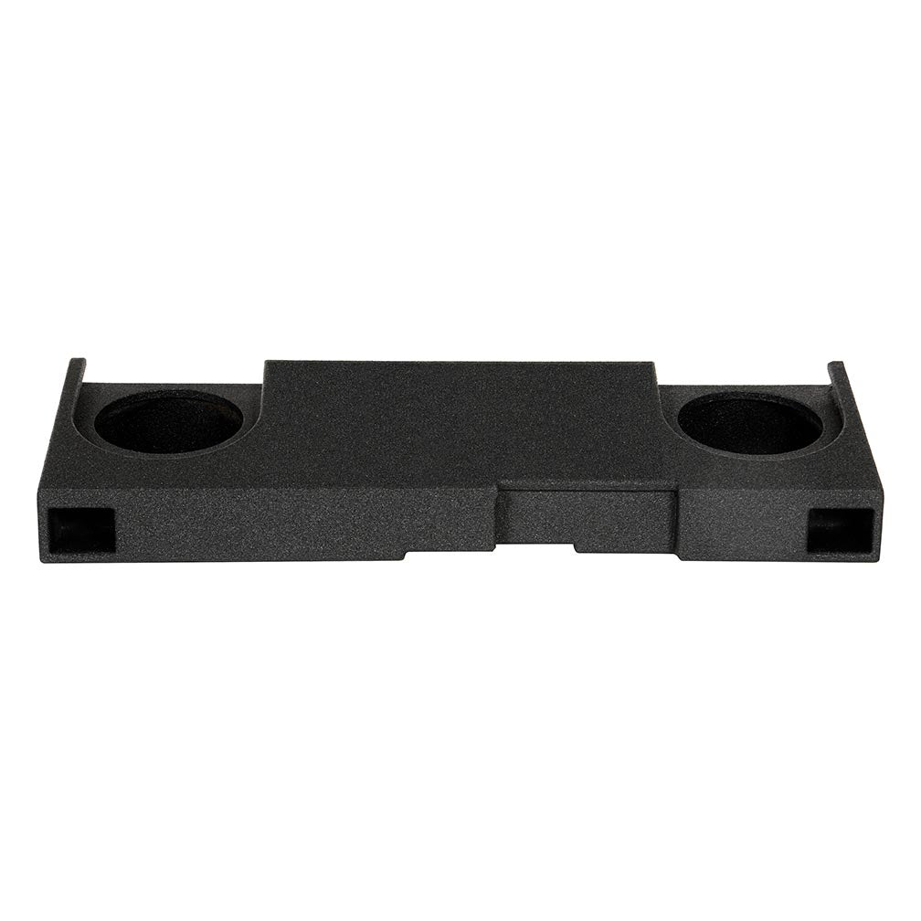 QPower "QBOMB" Chevy/GMC Crew Cab '14-'18 Dual 10" Vented Empty Woofer Box