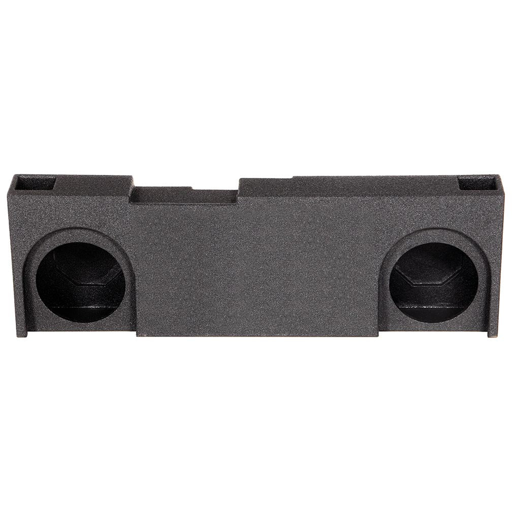 QPower "QBOMB" Chevy/GMC Crew Cab '14-'18 Dual 10" Vented Empty Woofer Box