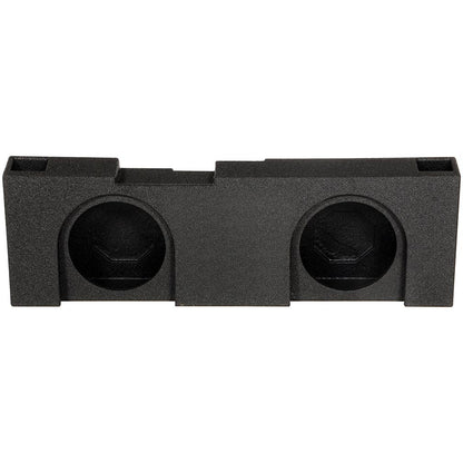 QPower "QBOMB" Chevy/GMC Crew Cab '14-'18 Dual 12" Vented Empty Woofer Enclosure