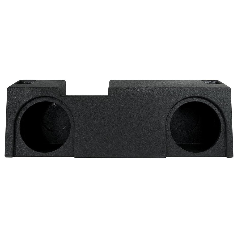 QPower “QBOMB” Chevy/GMC Crew Cab or Double Cab ’19-'24 Dual 12″ Vented Empty Woofer Box