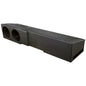 QPower "QBOMB" Chevy/GMC Crew Cab '07-'24 Dual 8" Ported Woofer Box