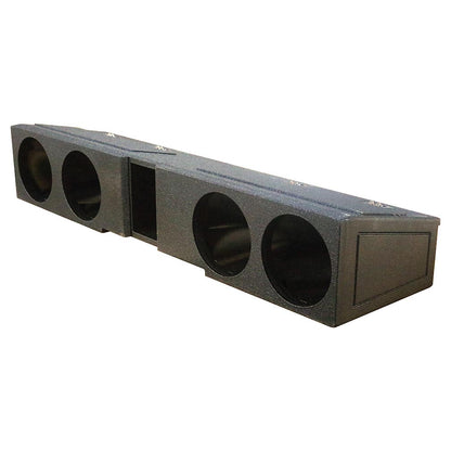 QPower "QBOMB" Chevy/GMC Crew Cab '07-'26 Quad 8" Ported Woofer Enclosure
