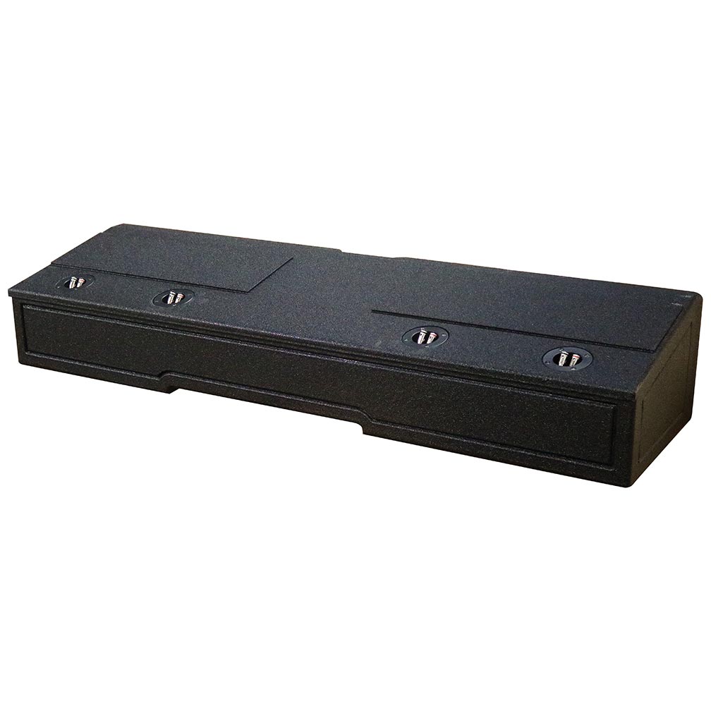 QPower "QBOMB" Chevy/GMC Crew Cab '07-'24 Quad 8" Ported Woofer Box