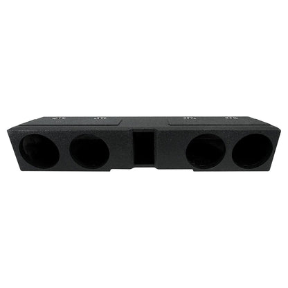QPower "QBOMB" Chevy/GMC Crew Cab '07-'26 Quad 8" Ported Woofer Enclosure