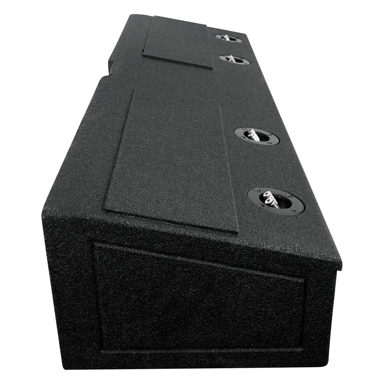 QPower "QBOMB" Chevy/GMC Crew Cab '07-'26 Quad 8" Ported Woofer Enclosure