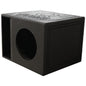 QPower “QBOMB” Single 10″ Horn-Ported Empty Woofer Box