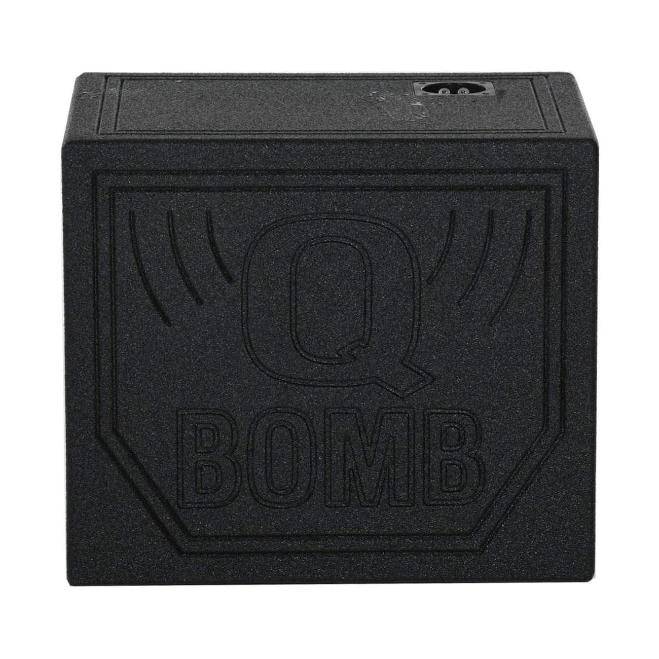 QPower “QBOMB” Single 10″ Horn-Ported Empty Woofer Box