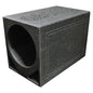 Qpower Single 12" Triangle Ported Finished w/Bed Liner