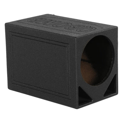 Qpower Single 12" Triangle Ported Finished w/Bed Liner