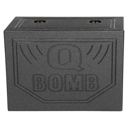 QPower “QBOMB” Dual 12″ Turbo-Ported Empty Woofer Box
