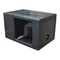 Qpower Single 12" Bomb BoxSquare Ported Square Woofer opening