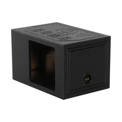 Qpower Single 12" Bomb BoxSquare Ported Square Woofer opening