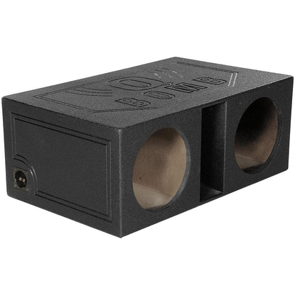 Qpower Dual 12" Vented Extra Large SPL Woofer Box "Q Bomb"