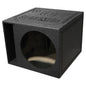 Qpower Single 15" Enclosure Horn Ported QBOMB with Spray Liner