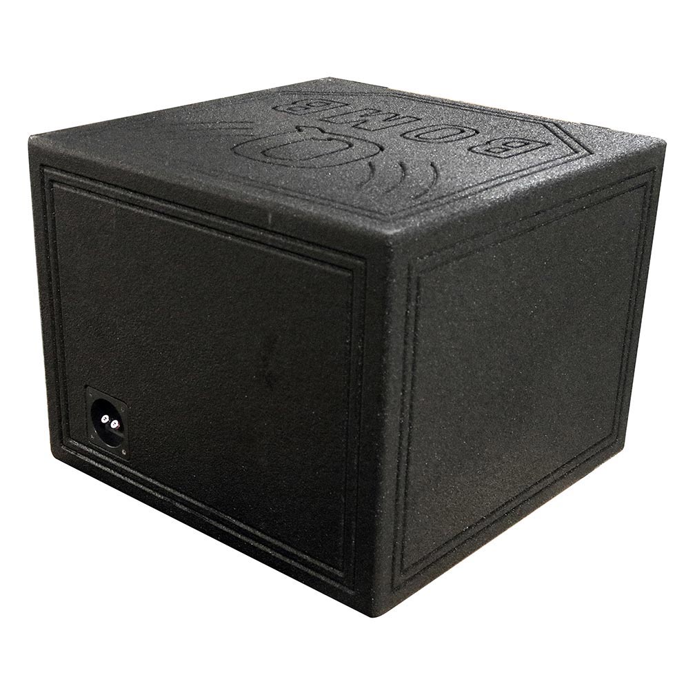 Qpower Single 15" Enclosure Horn Ported QBOMB with Spray Liner