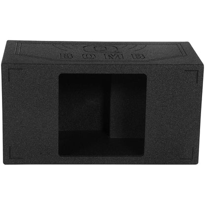Qpower Single 15" Extra Large Vented QBOMB Square Hole