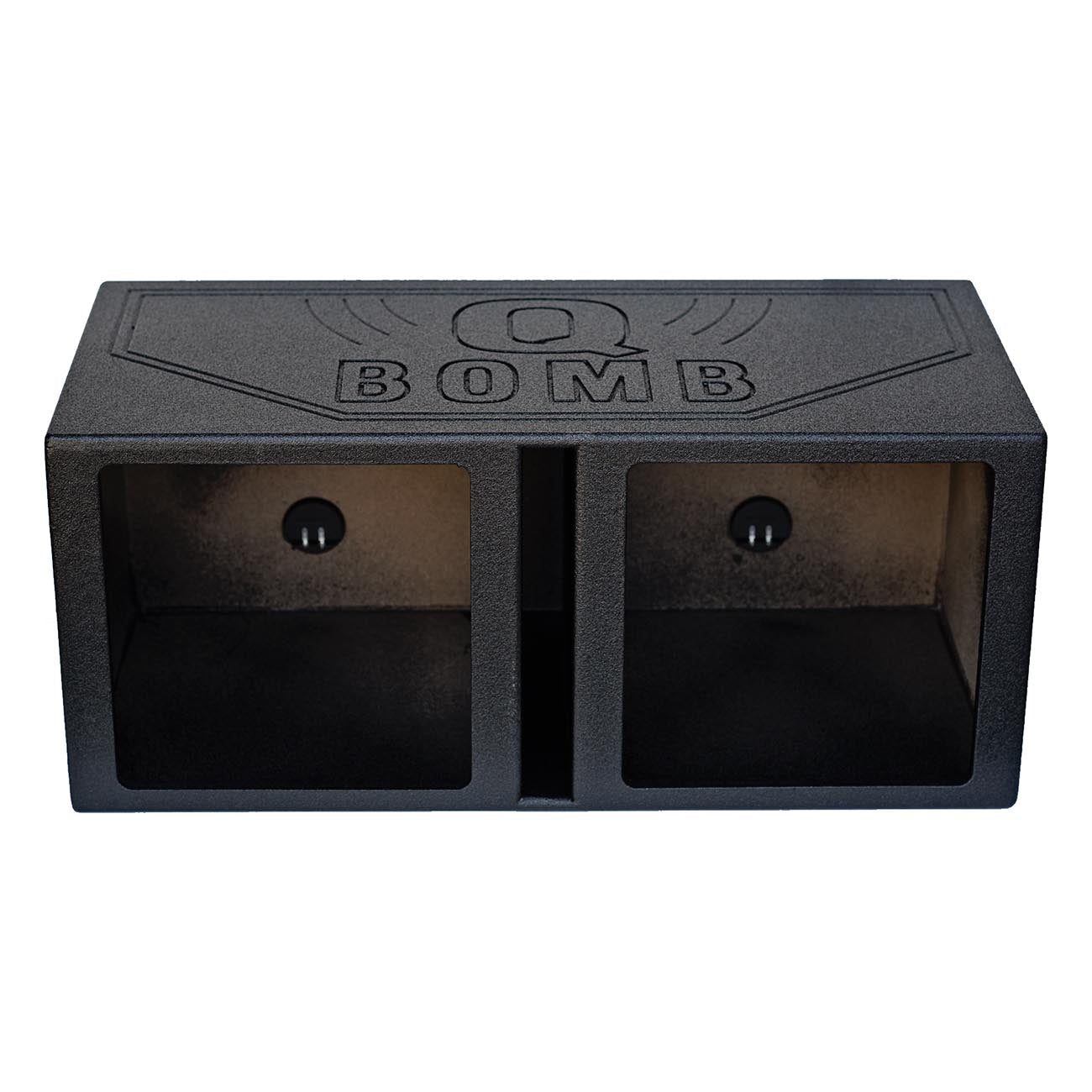 QPower "QBOMB" Dual Square 15" Vented Empty Enclosure