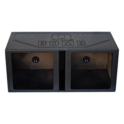 QPower "QBOMB" Dual Square 15" Vented Empty Enclosure