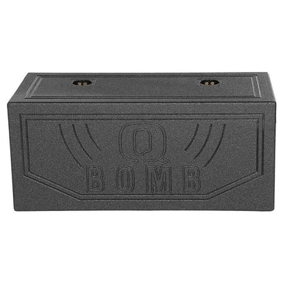 QPOWER Q-BOMB EMPTY WOOFER BOX (2)15" SLOT PORTED