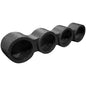 QPower “QBOMB” Sealed Empty Speaker Pod for (4) 6.5" Speakers