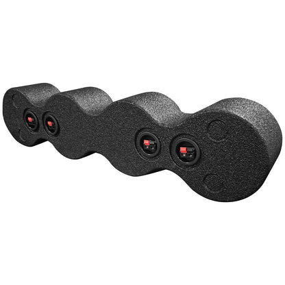 QPower “QBOMB” Sealed Empty Speaker Pod for (4) 6.5" Speakers