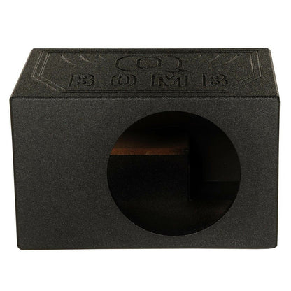 QPower "QBOMB" Single 8" Turbo-Ported Empty Woofer Box