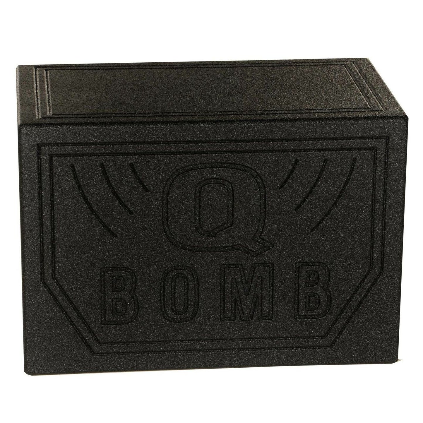 QPower "QBOMB" Single 8" Turbo-Ported Empty Woofer Box