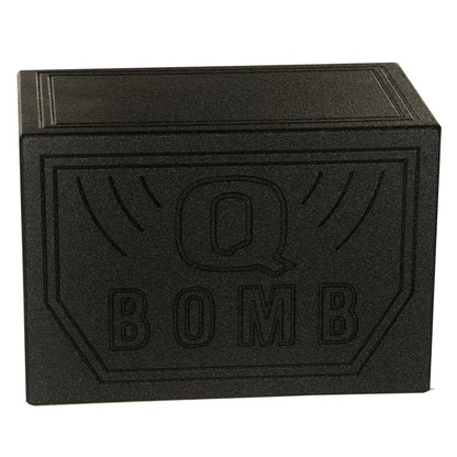 QPower "QBOMB" Single 8" Turbo-Ported Empty Woofer Box