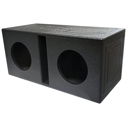 QPower "QBOMB" Dual 8" Slot-Ported Empty Woofer Enclosure