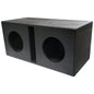 QPower "QBOMB" Dual 8" Slot-Ported Empty Woofer Enclosure