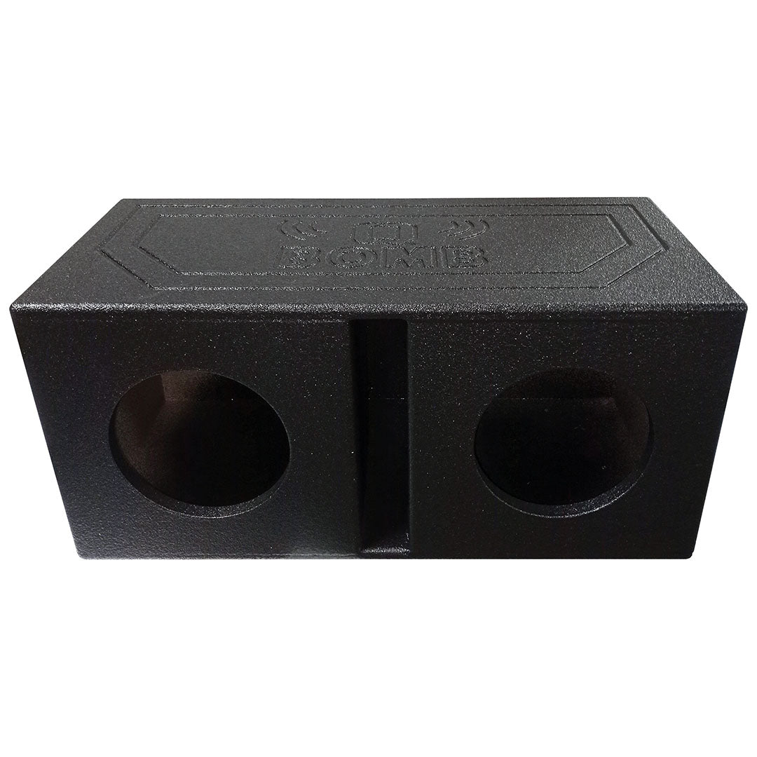 QPower "QBOMB" Dual 8" Slot-Ported Empty Woofer Enclosure