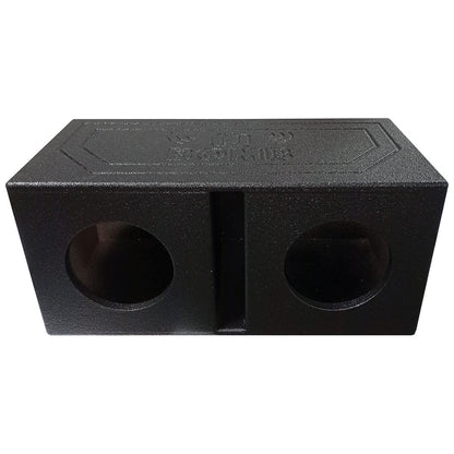 QPower "QBOMB" Dual 8" Slot-Ported Empty Woofer Enclosure