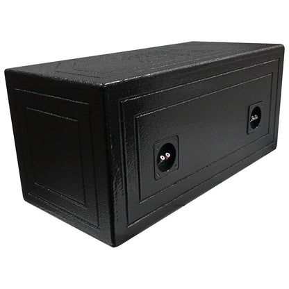 QPower "QBOMB" Dual 8" Slot-Ported Empty Woofer Enclosure