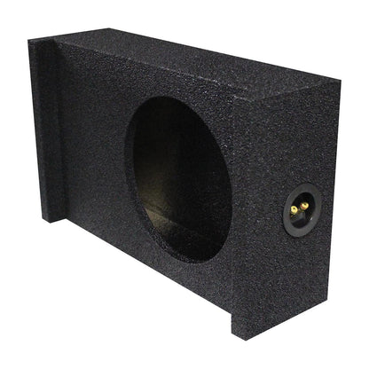 Qpower Single 10" Universal Downfire or Behind the Seat Emplty Enclosure